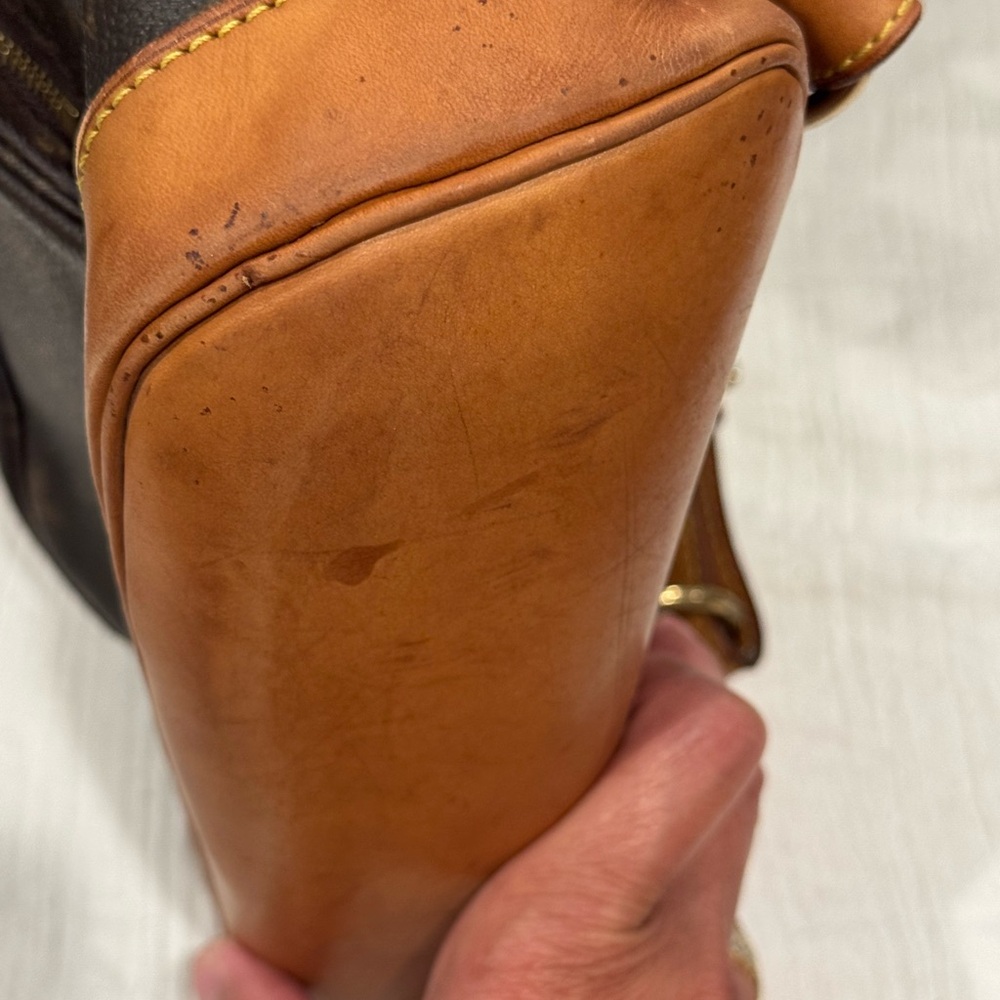 Luxury Brown Monogram Backpack - Picture 5 of 7